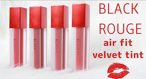 Dòng son thỏi Black Rouge Rose Velvet Lipstick