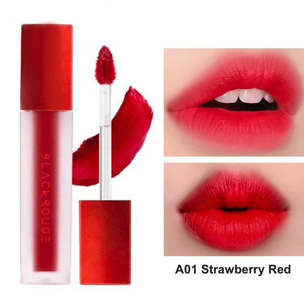 Best Seller của dòng Black Rouge Rose Velvet Lipstick là R02