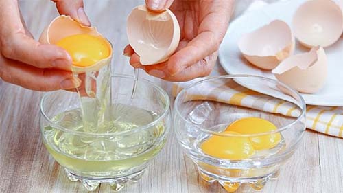 Lòng trắng trứng là một công cụ rất hữu ích trong điều trị nám